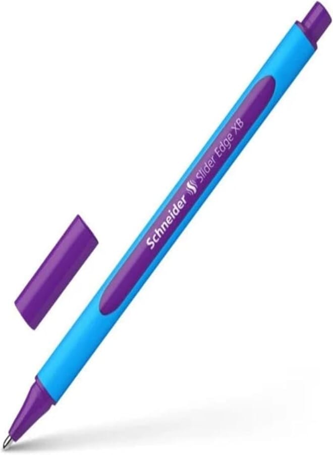 Ballpoint pen Slider Edge XB violet
